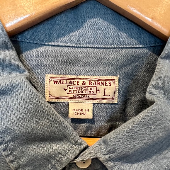 Wallace & Barnes Popover Shirt - Picture 2 of 3